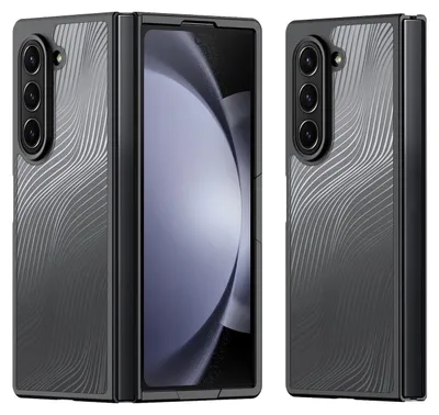 Produktbild von Für Samsung Galaxy Z Fold6 5G Aimo Series TPU / PC Frosted Feel Schutz Hülle Case Schwarz