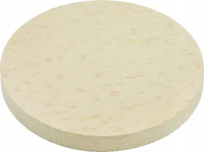 Produktbild von Untersetzer für Tasse oder Becher aus Buchenholz, 9 cm, rund