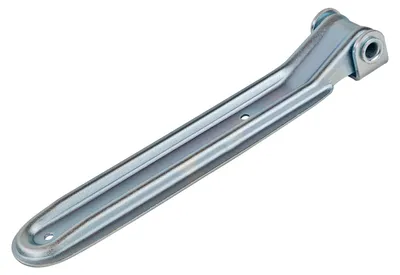 Stellbordscharnier Bordwandscharnier Bordwand Scharnier Verzinkt Auto Anhänger 340mm Böckchen Bolzen Splint 913117 31160 4031765311601