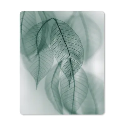 Produktbild von MuchoWow® Mauspad Mousepad Blätter - Grün - Natur - Stilleben 19x23 cm - Mousepads - Maus Mat - Pad - Mausunterlage - Mauspads - Spielen