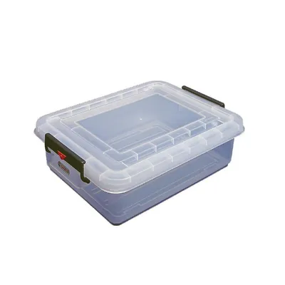 Image de Conteneur de stockage Araven avec couvercle 40L