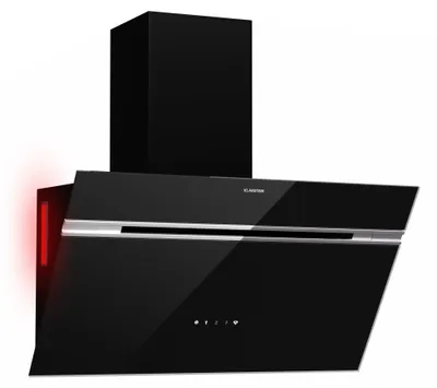 Obrázok produktu pre Klarstein Alina digestor – 70 cm, prietok vzduchu 600 m³/h, dotykové ovládanie, energetická účinnosť A, LED osvetlenie, recirkulácia a odsávanie vzduchu
