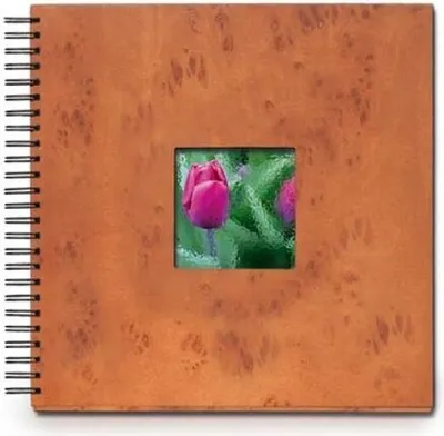 Produktbild von SAFE Fotoalbum Wurzelholz mit schwarzen Fotokarton-Seiten 33 x 33 cm