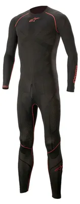 Image de Sous-combinaison Alpinestars Ride Tech Lite, noir/rouge, XL/2XL