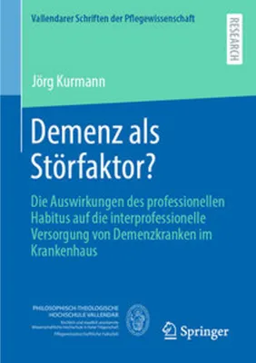Produktbild von Demenz als Störfaktor?
