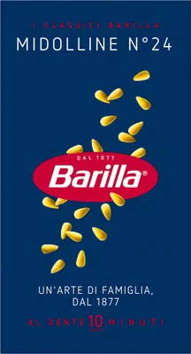 Produktbild von Pasta Barilla midolline Nr. 24 italienisch Nudeln 500 g pack