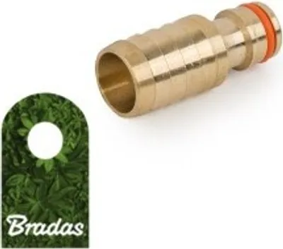 Image de Embout 5/8" embout pour tuyau laiton Bradas