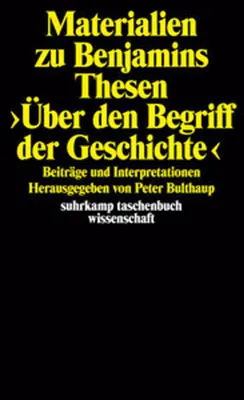 Zdjęcie produktu dla Materialien zu Benjamins Thesen >Über den Begriff der Geschichte<