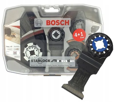 Produktbild von Bosch Starlock Renovations-Set Multifunktionswerkzeug Zubehör 9-teilig