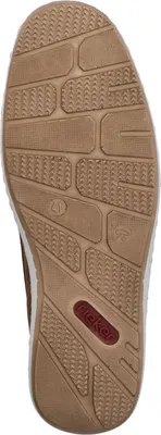 Produktbild von Rieker Herren Sneaker Lochmuster Zierband 08816, Größe:42 EU, Farbe:Braun