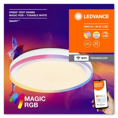 Obrázok produktu pre Smartwifi Orbishest500 Mgcrgbtw Wt Ledv