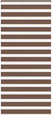 Produktbild von CLORIS Zebrarollo Braun 95x230 cm Stoffbreite 90,9 cm Polyester - Rollos 1906