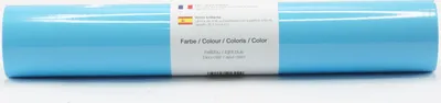 Produktbild von Kreativplotter Vinylfolie glänzend HELLBLAU 30,5x300 cm
