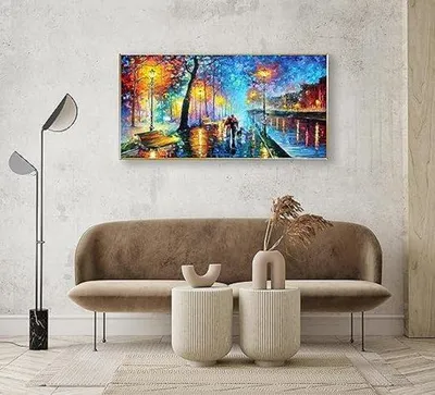 Produktbild von Acrylmalerei auf Leinwand 40 x 80 cm