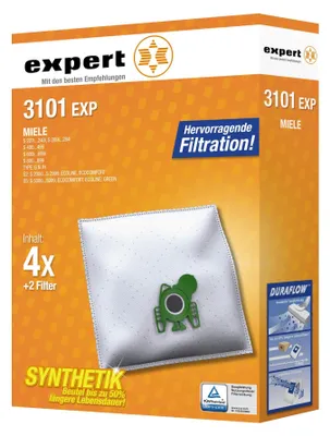 Produktbild von AEG 3101 EXP, Weiß, Synthetisch, 4 Stück(e), 2 Stück(e)
