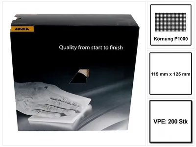 Obrázok produktu pre Mirka Goldflex Soft 115x125mm P1000 200ks ( 2912707092 ) Podložka pod ruku v roli perforovaná