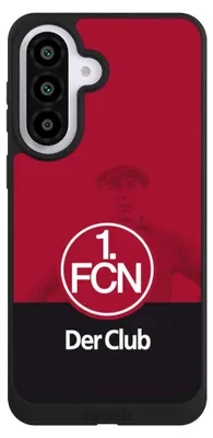 Produktbild von NIVOCASE Handyhülle für Samsung Galaxy A57 5G  Hülle NIVOpure Case Schwarz 1. FC Nürnberg Der Club Offizielles Lizenzprodukt