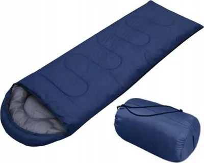 Obrázek produktu pro Spací pytel Mumie 2v1 210x75cm - tmavě modrý