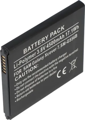 Produktbild von Akku passend für Samsung Galaxy Xcover 7, SM-G556B, Li-Polymer, 3,8V, 4500mAh, 17,1Wh