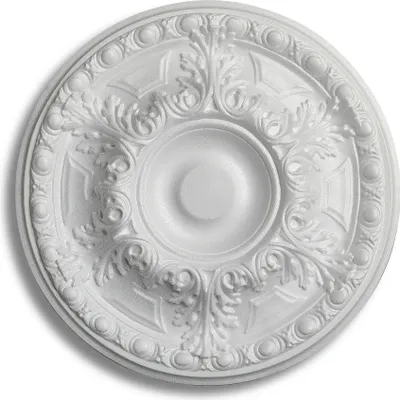 Produktbild von Decosa Rosette Emilia, weiß, Ø 48 cm - 3 Stück