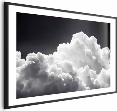 Produktbild von Posterpapier Poster - Discover the Infinite Play of Sunlight – Clouds and Shadows in the Sky 60x40 cm Muster b-H-10042-ao-a