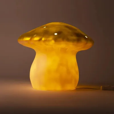Produktbild von Egmont Toys Heico Lampe Pilz 29x30 cm gold