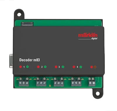 A digital decoder device for model trains.