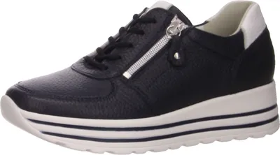 Produktbild von Waldläufer Sporthalbschuhe Formsohle modisch in blau, Gr. 4