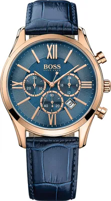 Obrázok produktu pre Boss 1513320 Ambassador Round Chrono Herrenuhr
