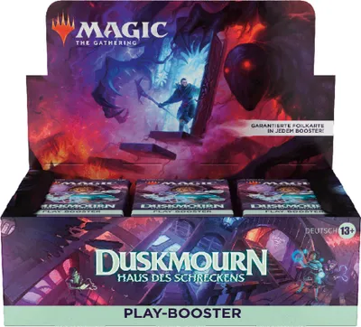 Produktbild von Magic the Gathering Duskmourn: Haus des Schreckens Play-Booster Display (36) deutsch