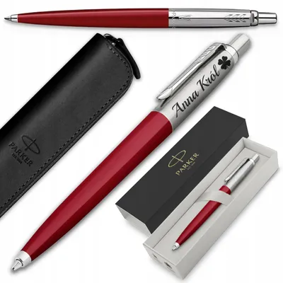 Produktbild von Parker Jotter 60 Kugelschreiber Rot mit Gravur Geschenk