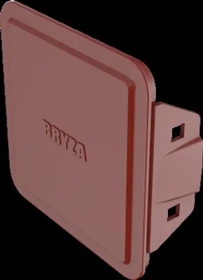 Immagine prodotto di BRYZA Coperchio scorrevole in plastica per la parte di pulizia, rosso RAL 3011