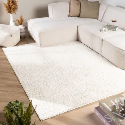 Produktbild von Volero - Skandinavischer Teppich - Lova Maze Creme - 230x330 cm - Wohnzimmer, Esszimmer, Schlafzimmer - Industrielle, Ländlich, Modern, Skandinavisch