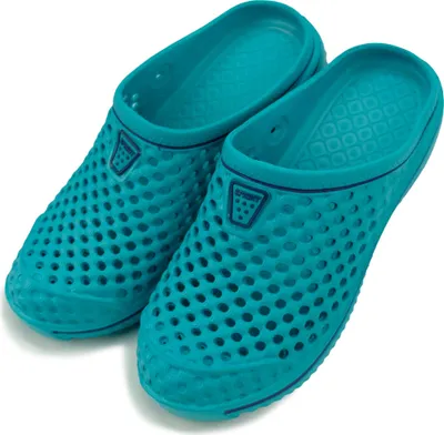 Produktbild von Sprint Sport Damen Clogs Gartenschuhe Pantoletten atmungsaktiv türkis, Gr. 38