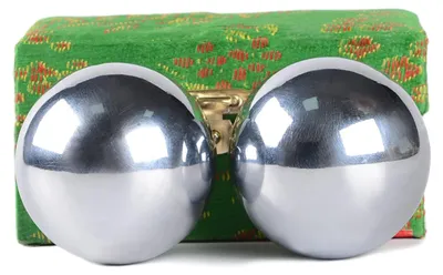 Productafbeelding van RVS Baoding Ballen voor Handtherapie