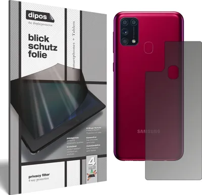 Obrázek produktu pro Ochranná fólie pro Samsung Galaxy M31 zadní strana matná ochranná fólie displeje dipos
