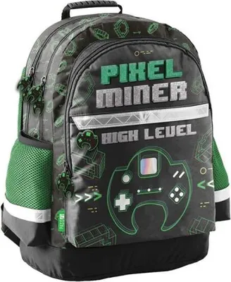 Zdjęcie produktu dla Plecak Szkolny Pixel Miner High Level Pp23Hl-116