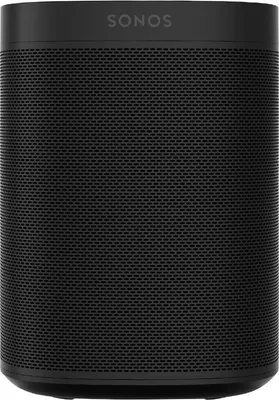 Produktbild von Sonos ONE (GEN 2) Netzwerk-Lautsprecher, Internetradio, LAN, WLAN, Wireless Docking, Sprachsteuerung, Amazon Alexa + Google Assistant eingebaut