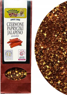 Produktbild von Rote Chili Jalapeno Peppers Granuliert 40 g Gutes Gewürz