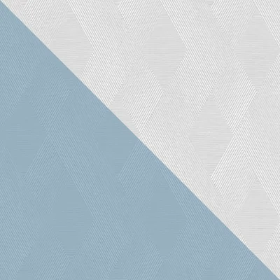 Produktbild von Profhome 956851-GU Grafik Tapete Rauten Muster matt weiß 5,33 m2