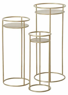Produktbild von Blumenkästen aus Metall RICKY, 50-70 cm, 3er-Set