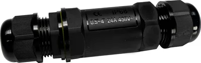 Produktbild von Grafner wasserdichte Verbindungsmuffe, 2 Wege, IP68, 5-polig, Ø6-12mm, 0,5-2,5mm², 24A 450V, Abzweigdose wasserdichte Anschlussdose staubdicht außen outdoor Verbindungsmuffe Erdkabel Feuchtraum