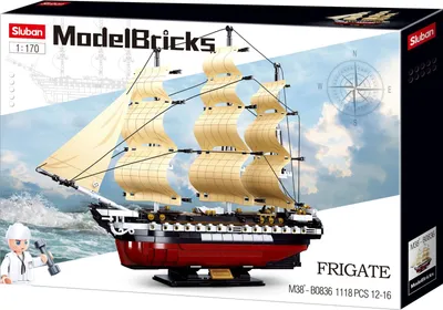 Produktbild von Sluban M38-B0836 - Konstruktionsspielzeug - Fregat