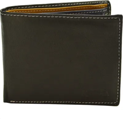 Produktbild von flevado Herrengeldbörse Multi Farben  echt Leder Brieftasche Querformat