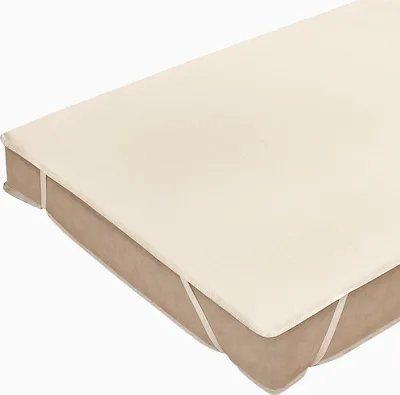 Obrázek produktu pro Voděodolný froté chránič matrace krémový 80x200 cm
