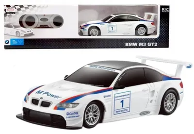 Immagine prodotto di Auto da corsa radiocomandata in scala 1:24 BMW M3 GT2 bianca