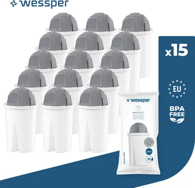Produktbild von Wessper Classic filtračné patróny pre tvrdú vodu | náhrada za Aquaphor Standard, Brita Classic, Dafi Classic balenie 15 filtračných patrón