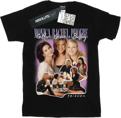 Produktbild von Friends - "Geller Green Buffay" T-Shirt für Damen BI24259 (XXL) (Schwarz)