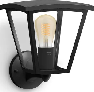 Produktbild von Philips Hue White Inara Wandleuchte Schwarz 1x550lm