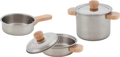 Immagine prodotto di set da cucina goki star kitchen, 2 pentole e 1 padella